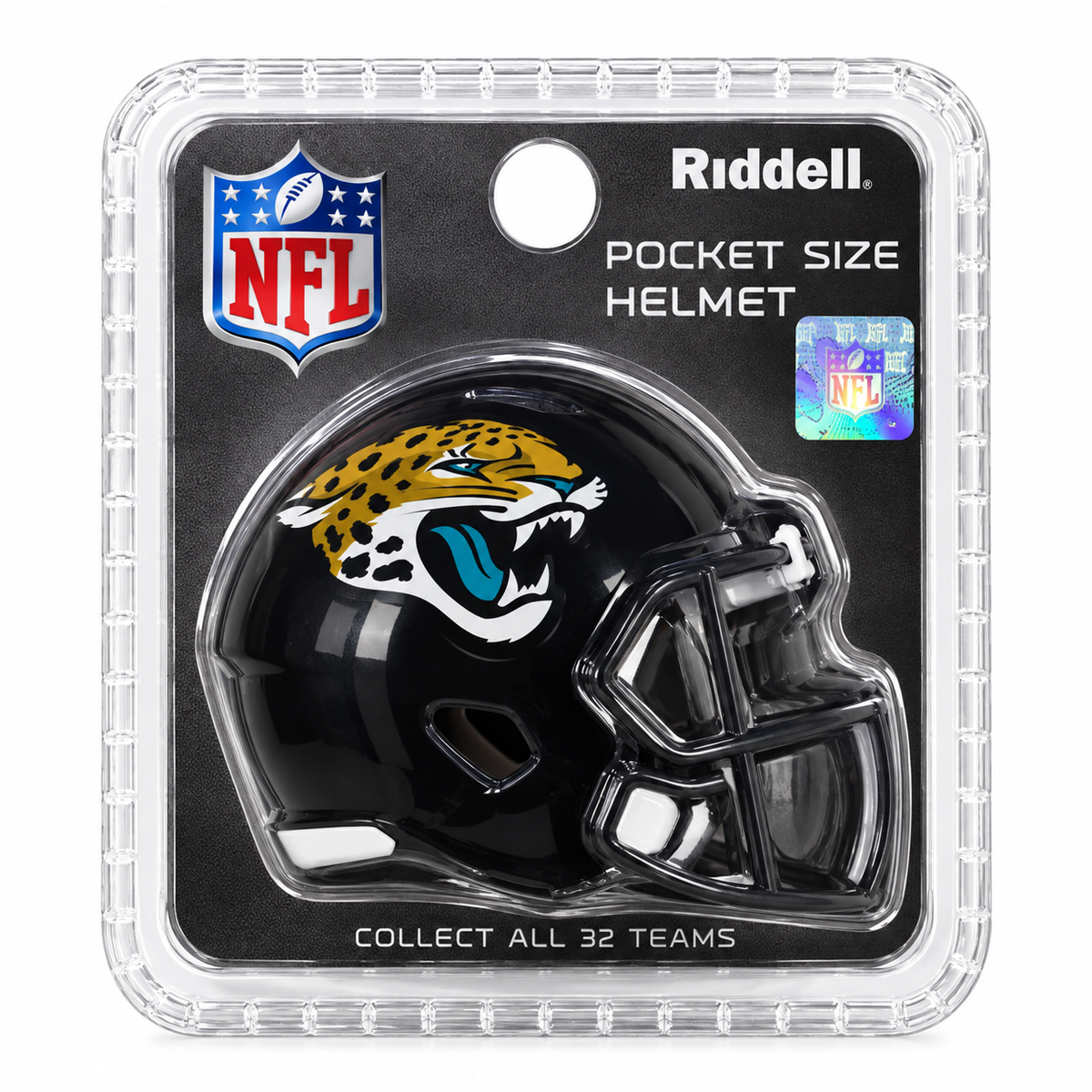 Jacksonville Jaguars NFL Riddell Pocket Helmet