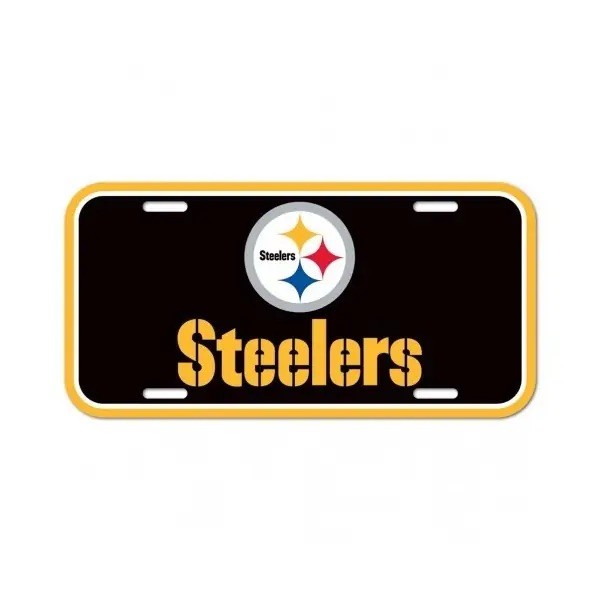NFL Pittsburgh Steelers License Plate