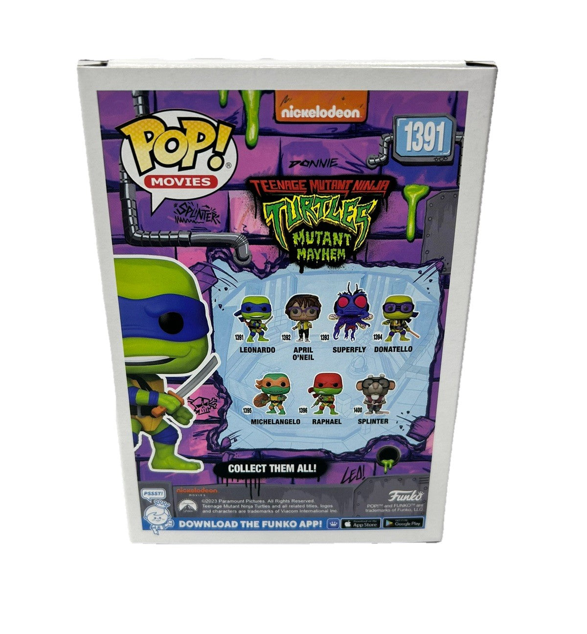 Funko Pop! Leonardo 1391 Teenage Mutant Ninja