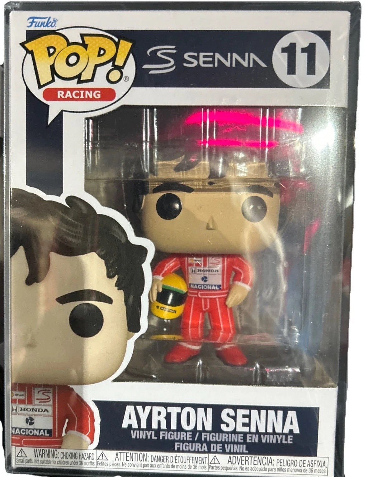 Funko POP! Racing Ayrton Senna Vinyl Figure No 11 NEW for 2025