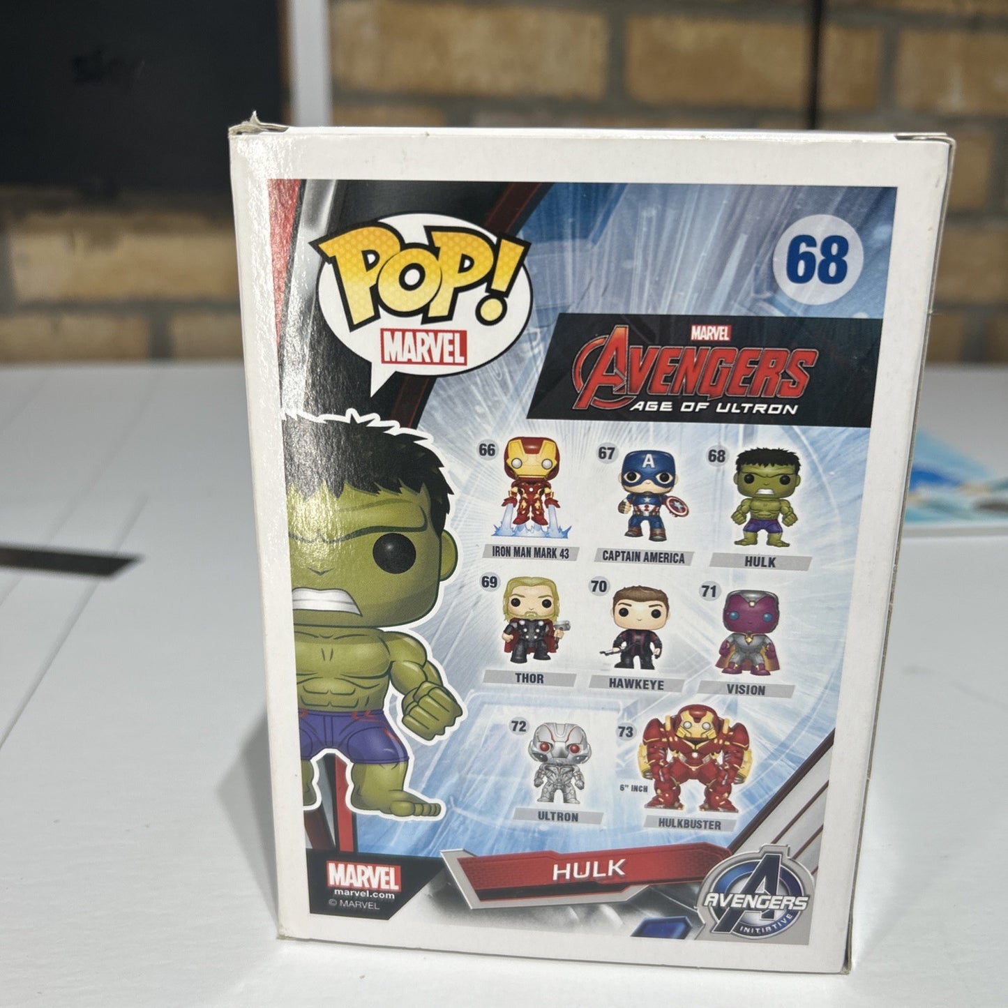 Funko Pop! Vinyl Marvel Avengers: Age of Ultron #68 Hulk