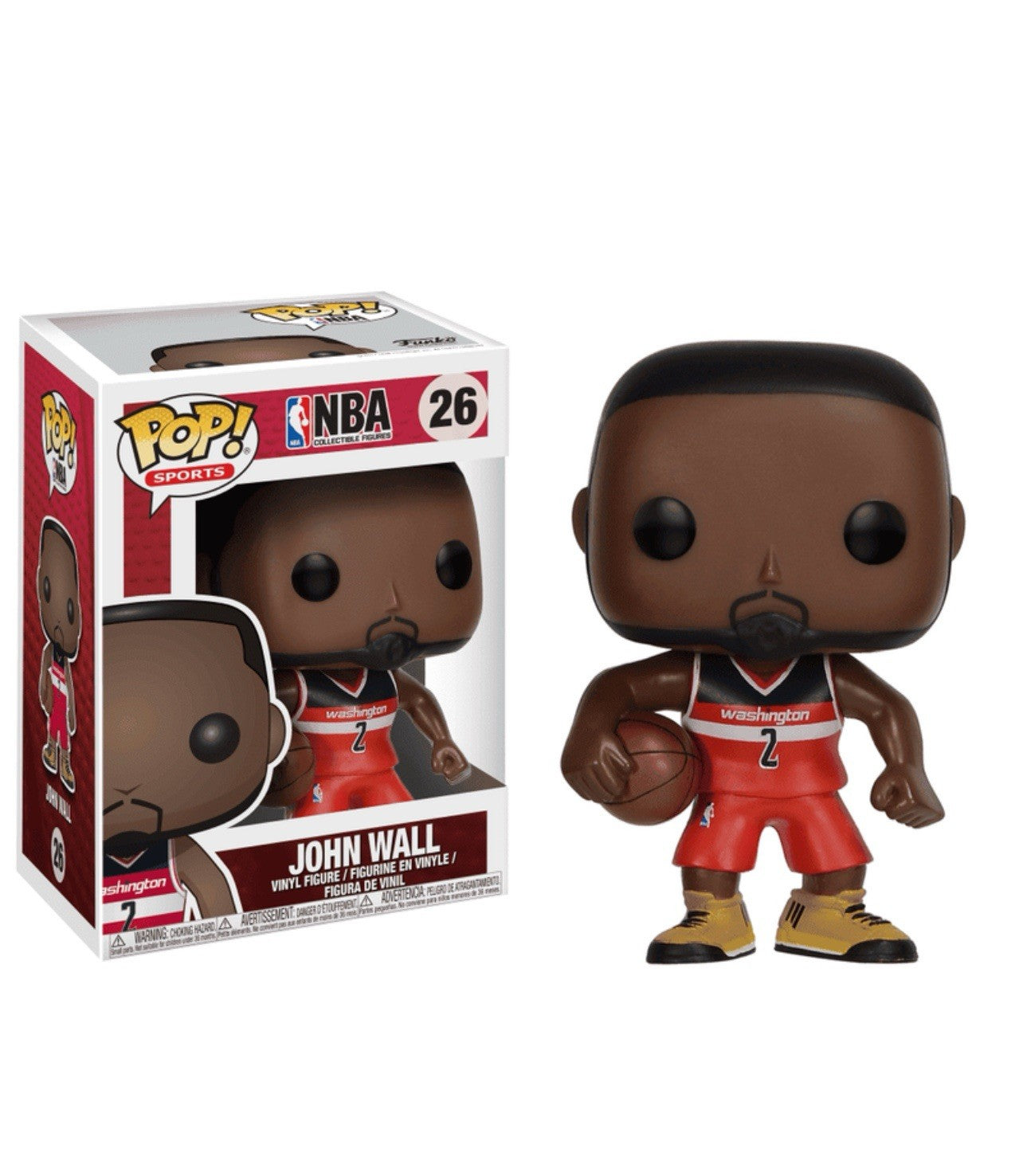 Funko Pop! Sports NBA - John Wall Vinyl Action Figure #26