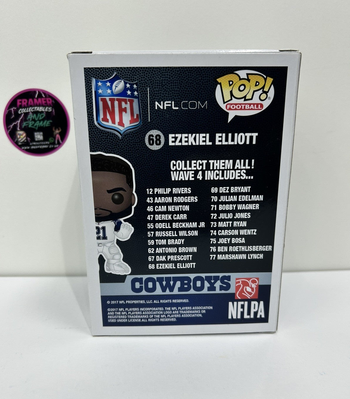 Funko Pop! NFL Ezekiel Elliot - Cowboys #68