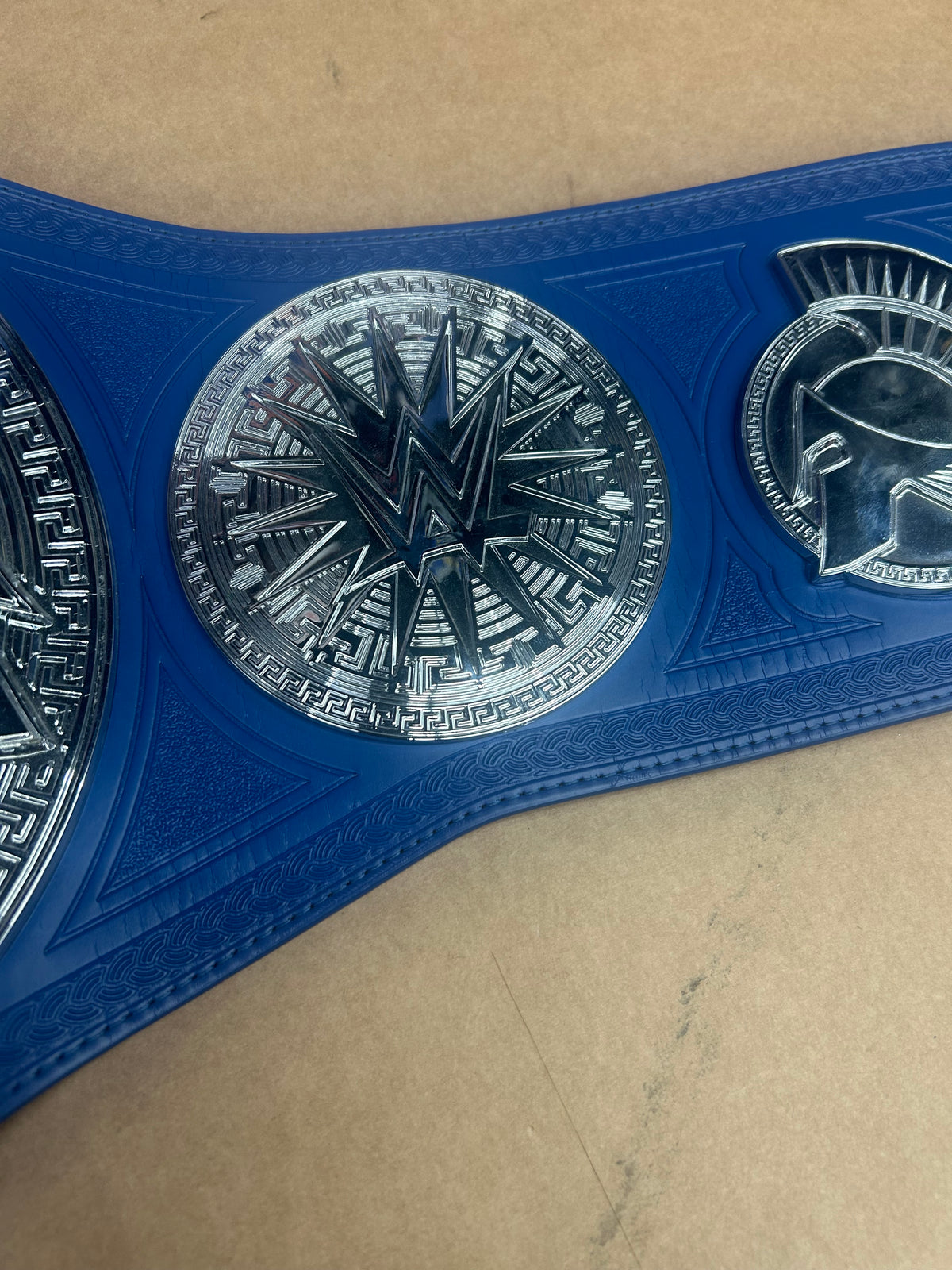 WWE Tag Team Championship Replica Belt – Blue & Silver (Ex-Display)