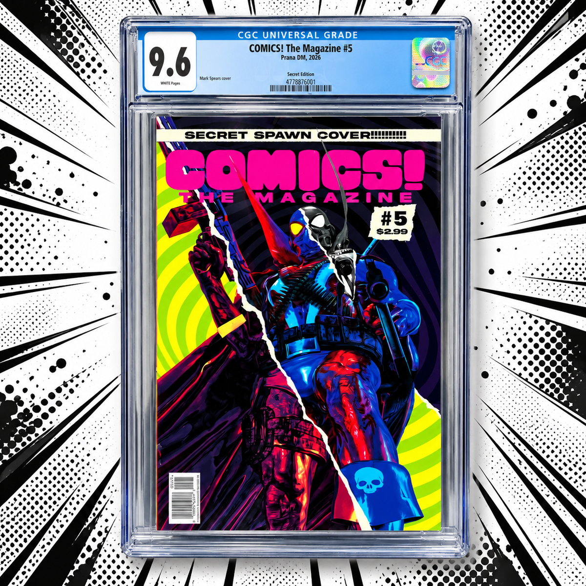 1:25 Comics! The Magazine #5 CGC 9.6