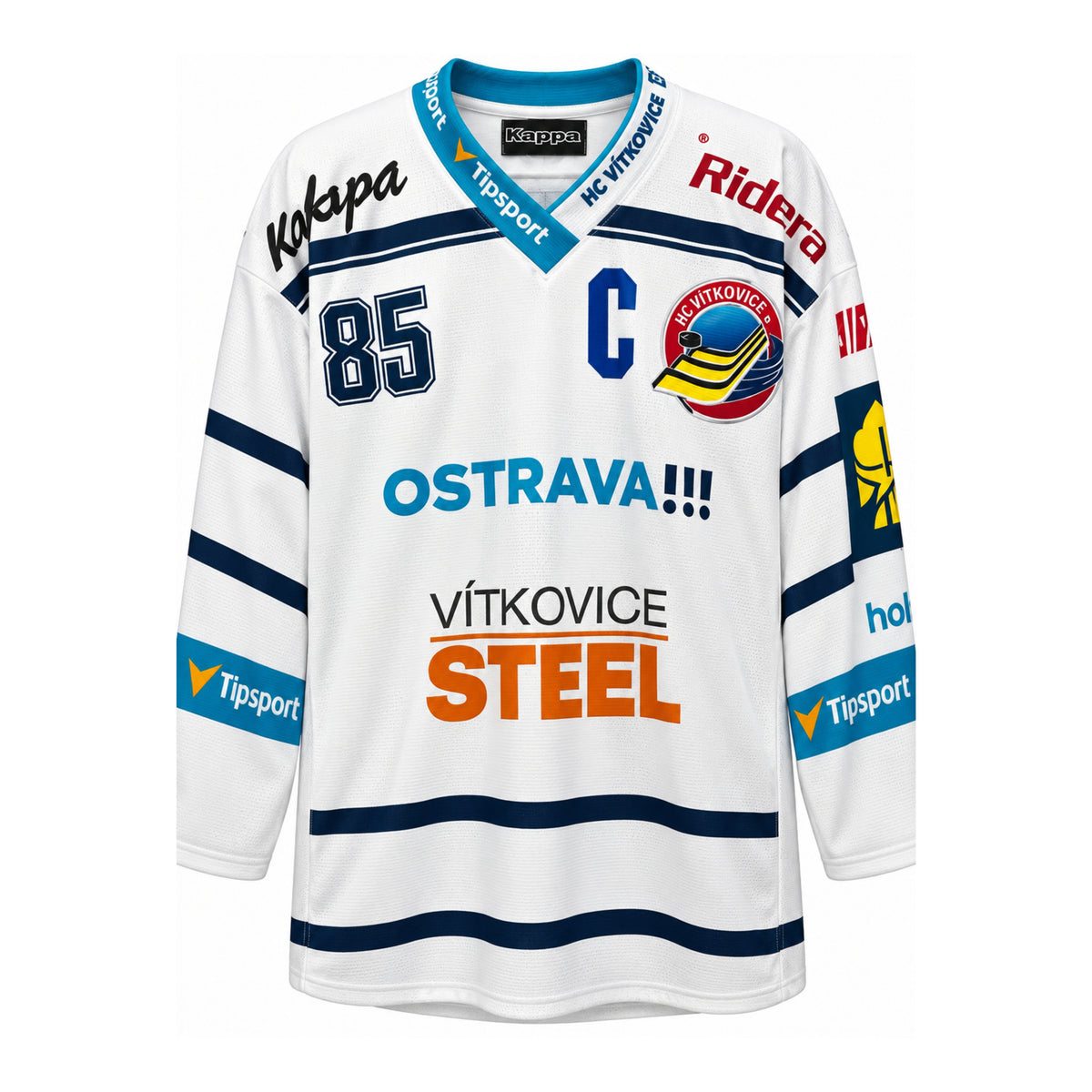 HC Vítkovice Steel Jiří Burger #85 Hockey Jersey 🇨🇿