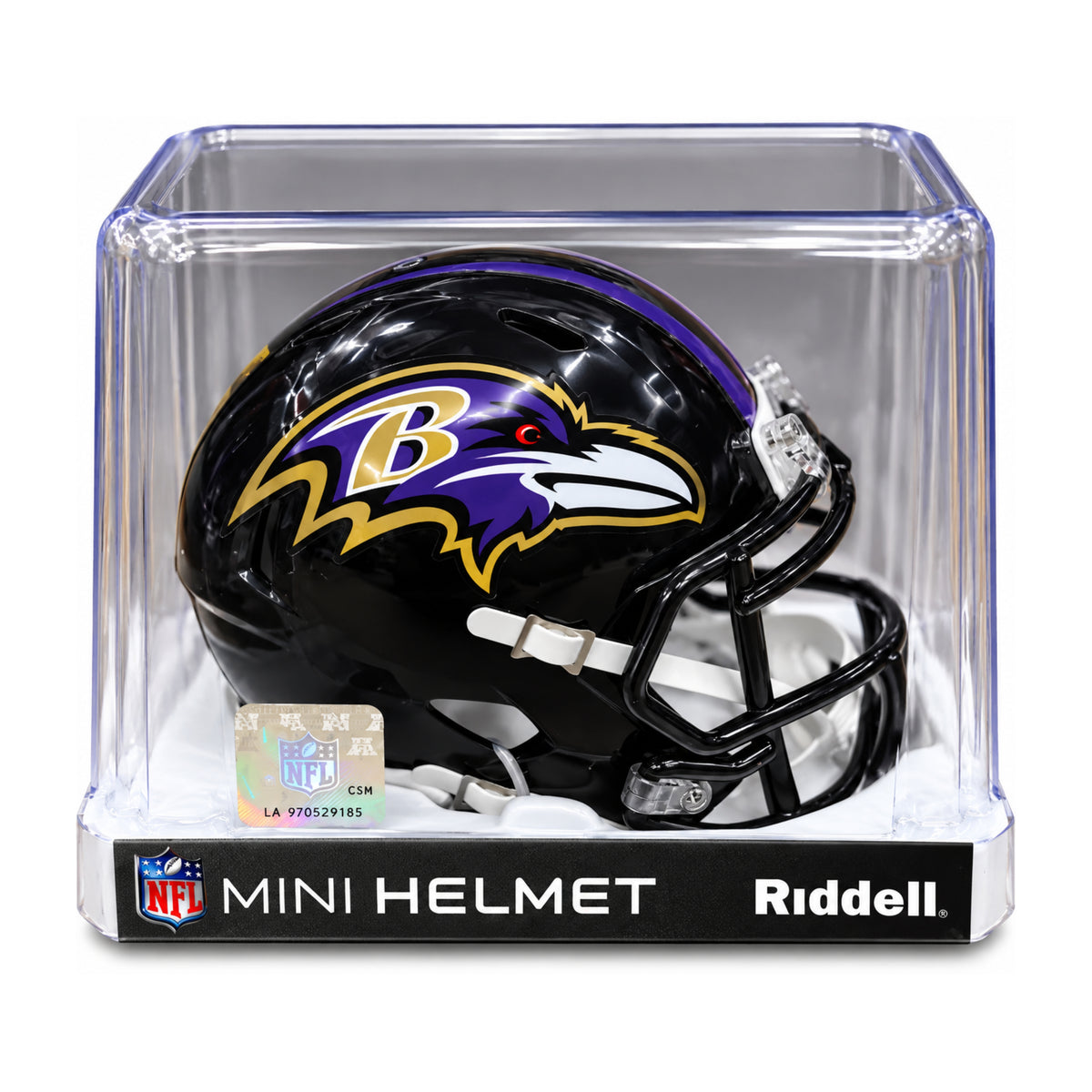 Baltimore Ravens Riddell Speed Mini Football Helmet