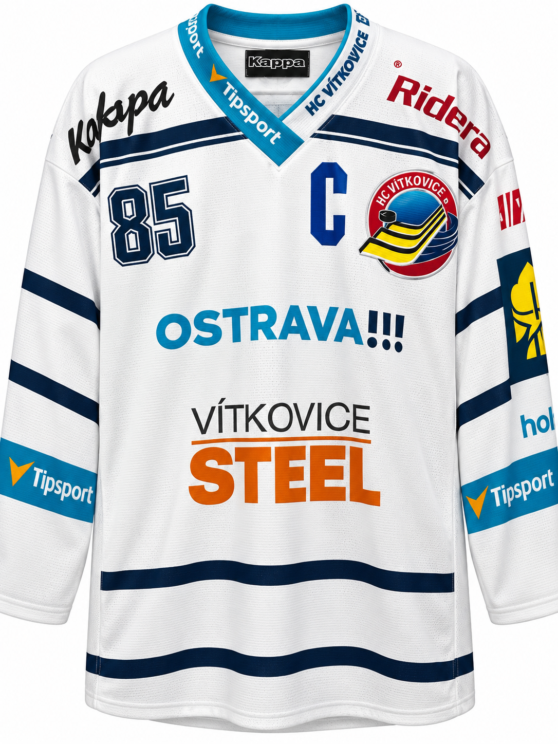 HC Vítkovice Steel Jiří Burger #85 Hockey Jersey 🇨🇿
