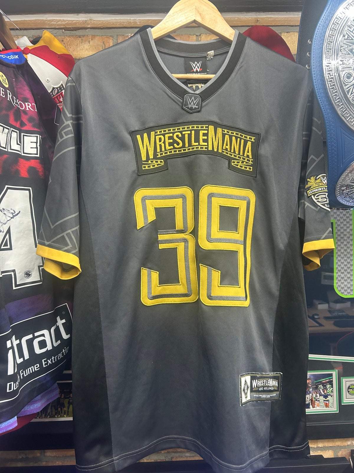 Official WWE WrestleMania 39 Los Angeles Football Jersey 🇺🇸
