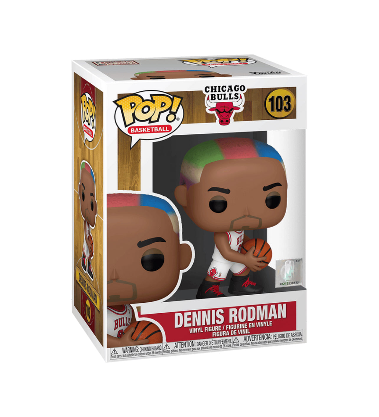 Basketball #103 Dennis Rodman - Bulls