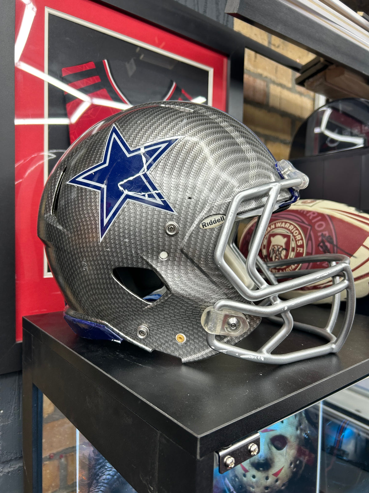 Dallas Cowboys Full-Size Display Football Helmet – Pre-Loved / Ex-Display