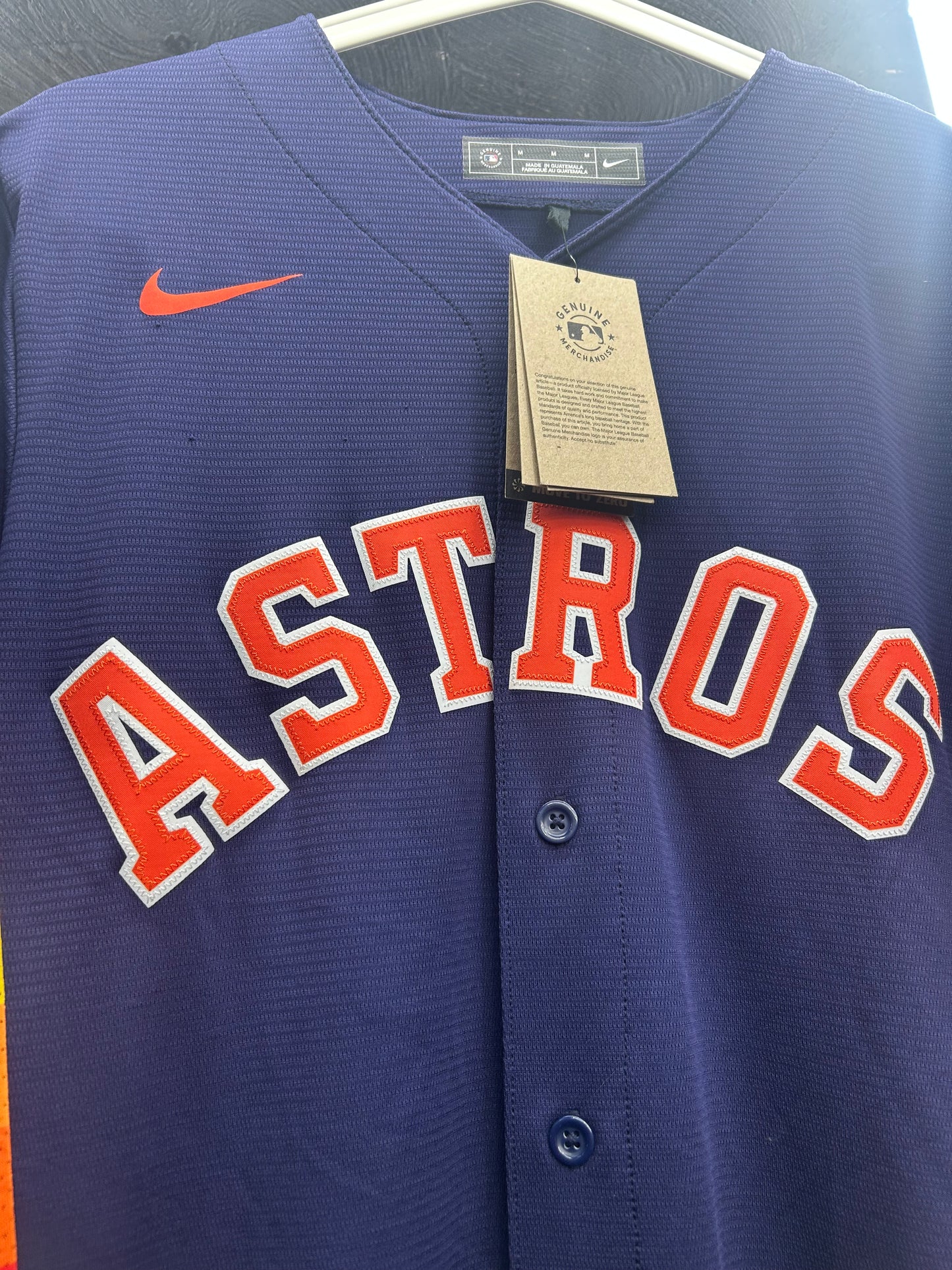 Houston Astros Lance McCullers Jr. "City Connect" Jersey