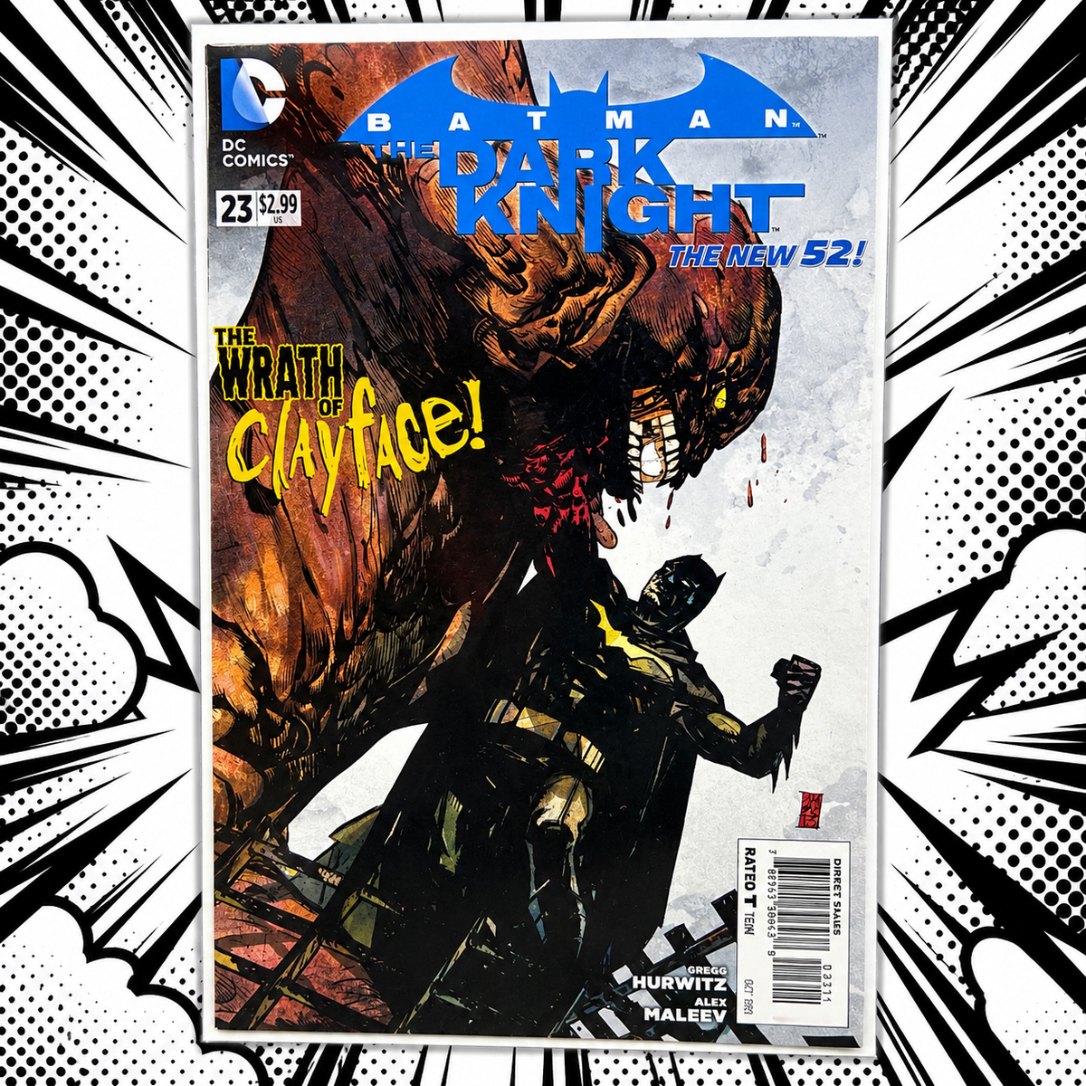 Batman: The Dark Knight #23 – The New 52 – The Wrath of Clayface – DC Comics (2013)