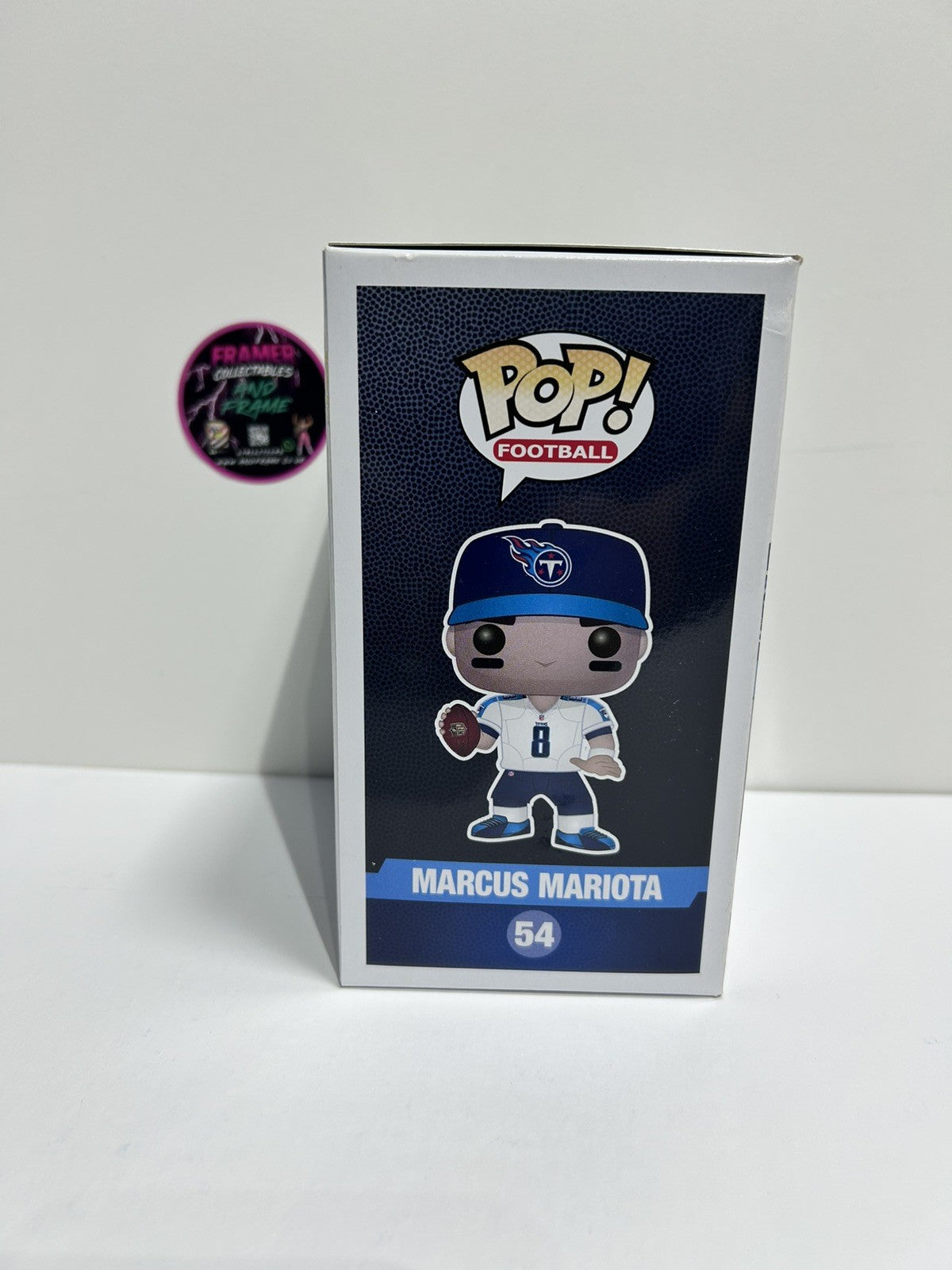 Funko Pop! NFL Marcus Mariota - Tennessee Titans #54