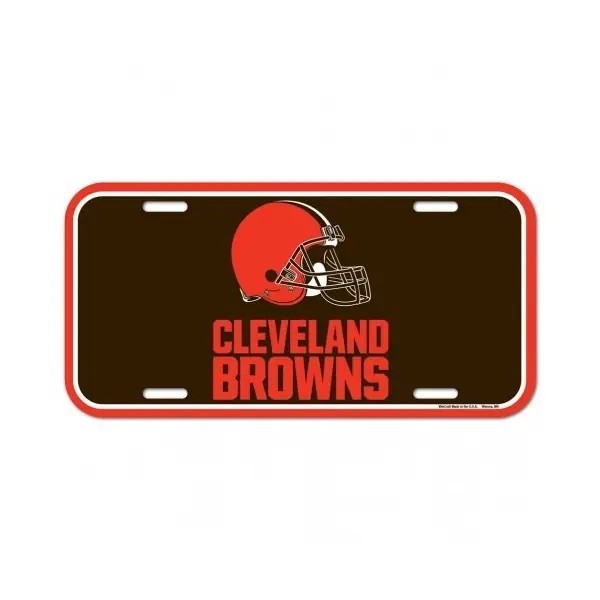 NFL Cleveland Browns License Plate