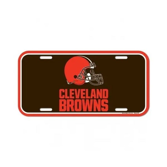 NFL Cleveland Browns License Plate