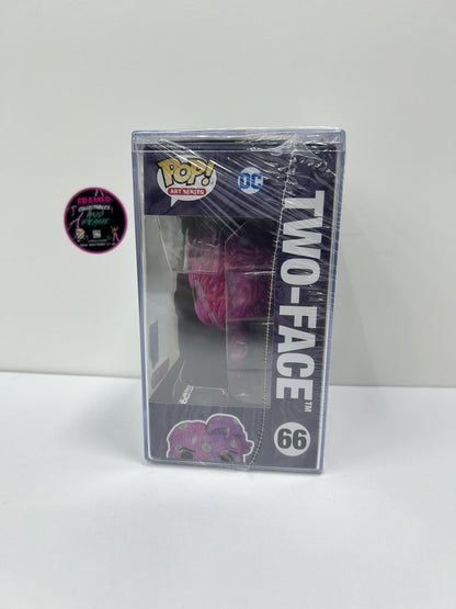 Funko Pop! Art Series - Batman Forever Two Face #66 In Hard Stack