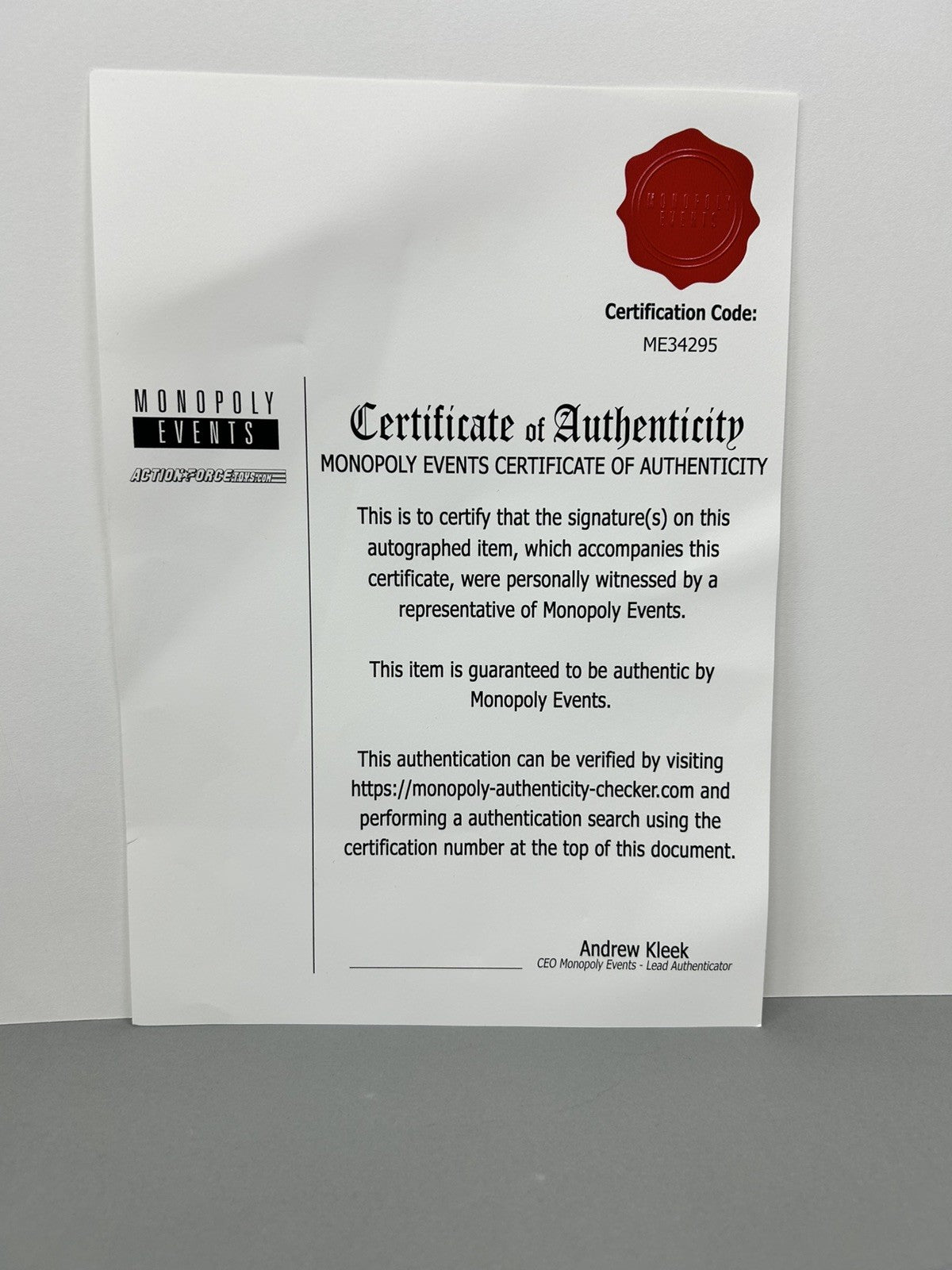 Funko Pop! Signed By Ted Dibiase The Million Dollar Man WWE #41 With COA