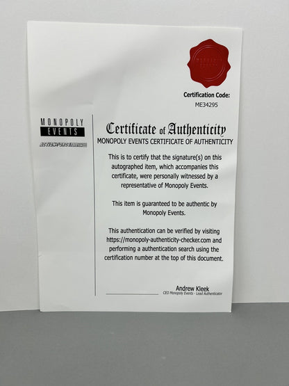 Funko Pop! Signed By Ted Dibiase The Million Dollar Man WWE #41 With COA