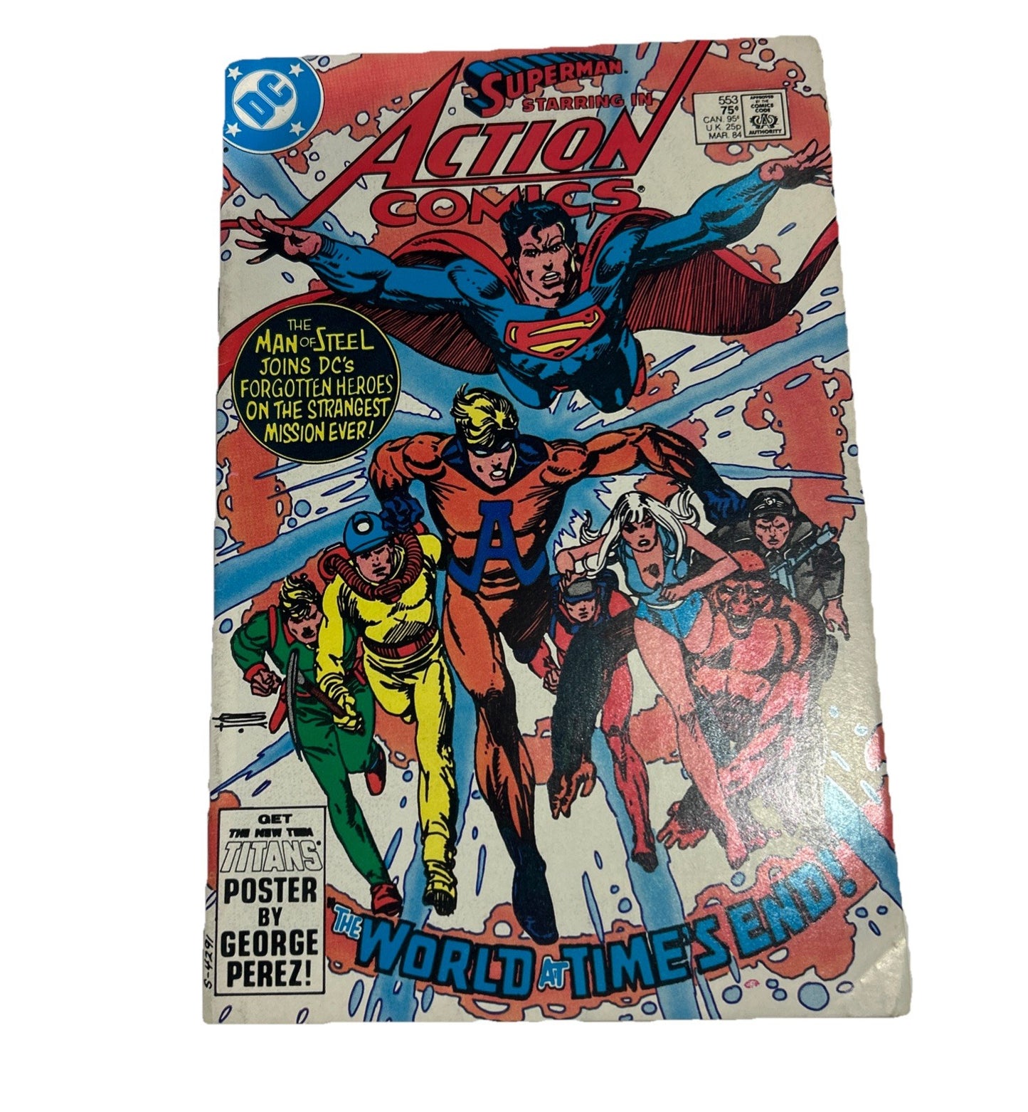 DC Superman Action Comics #553 March 1984