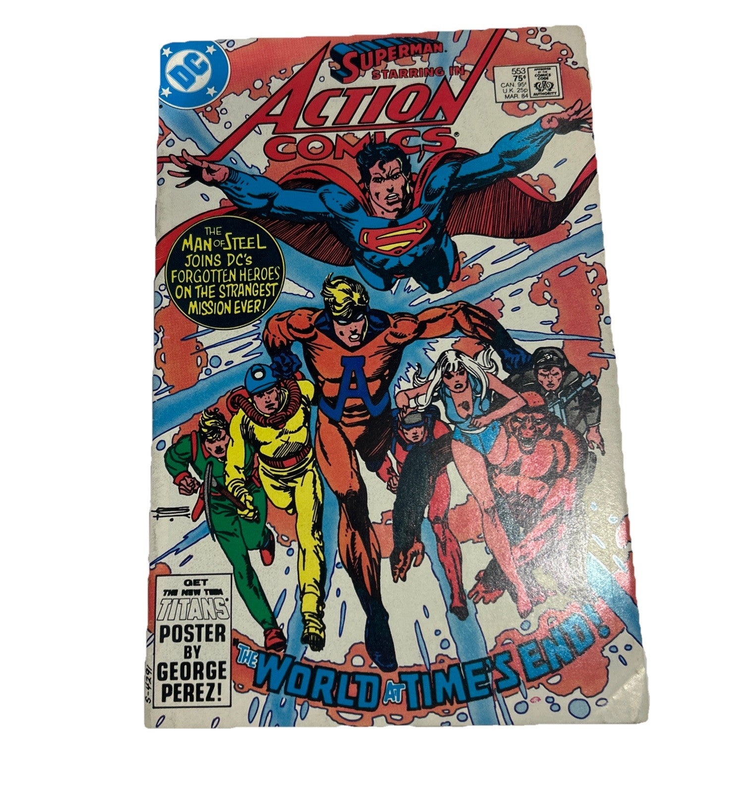DC Superman Action Comics #553 March 1984