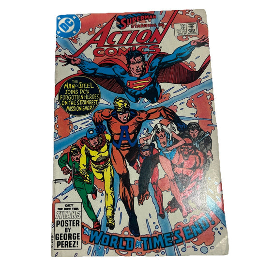DC Superman Action Comics #553 March 1984