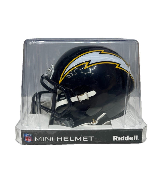 Los Angeles Chargers On- Field 2025 Alternate Speed Mini Helmet