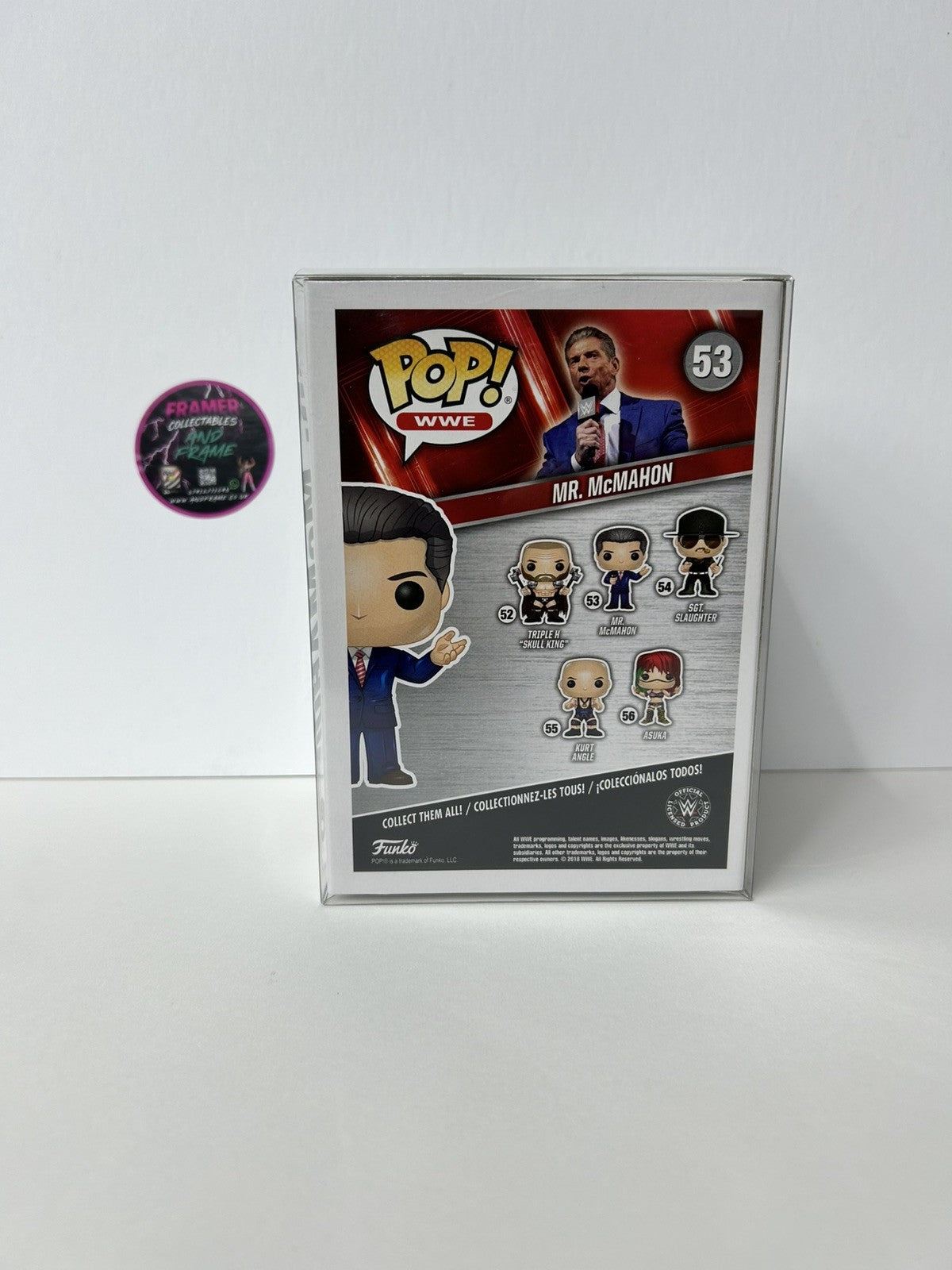 Funko Pop! WWE Mr McMahon #53