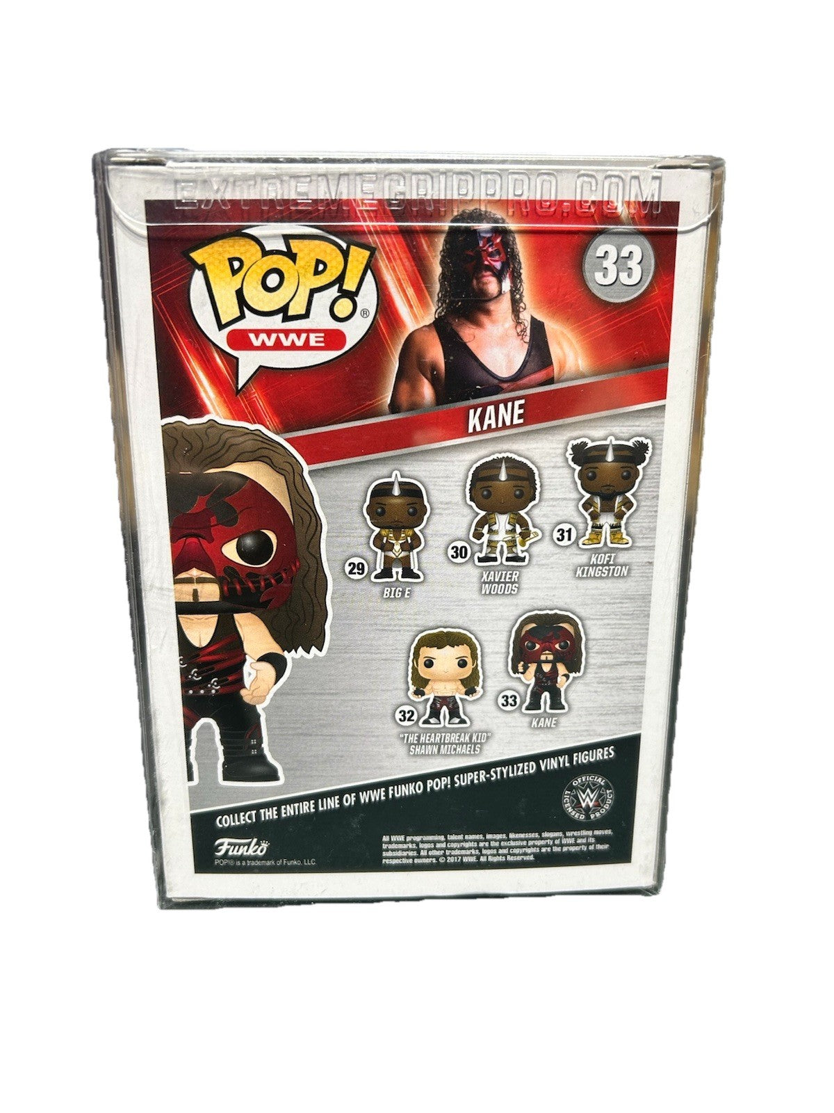 Funko Pop! Exclusive Signed WWE Kane Collectible Figure