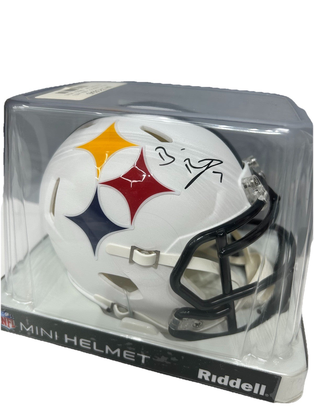 Ben Roethlisberger Pittsburgh Steelers Autographed Riddell AMP Speed Mini Helmet