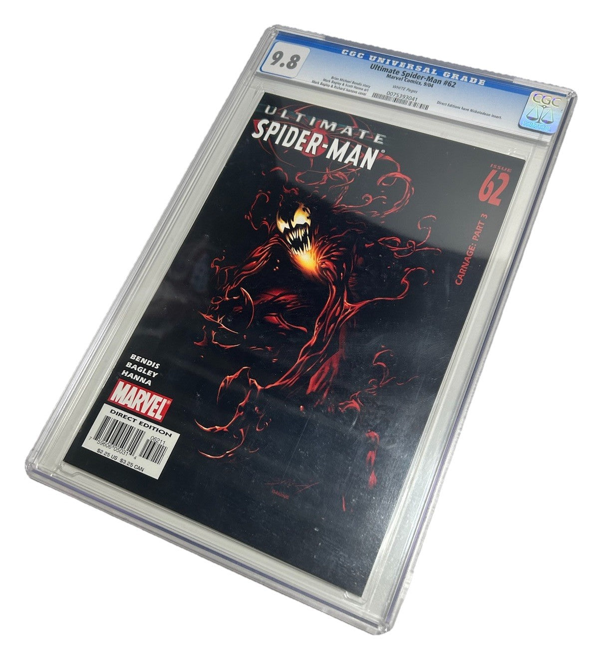 Marvel Ultimate Spider-Man #62 2004 9.8 CGC Graded