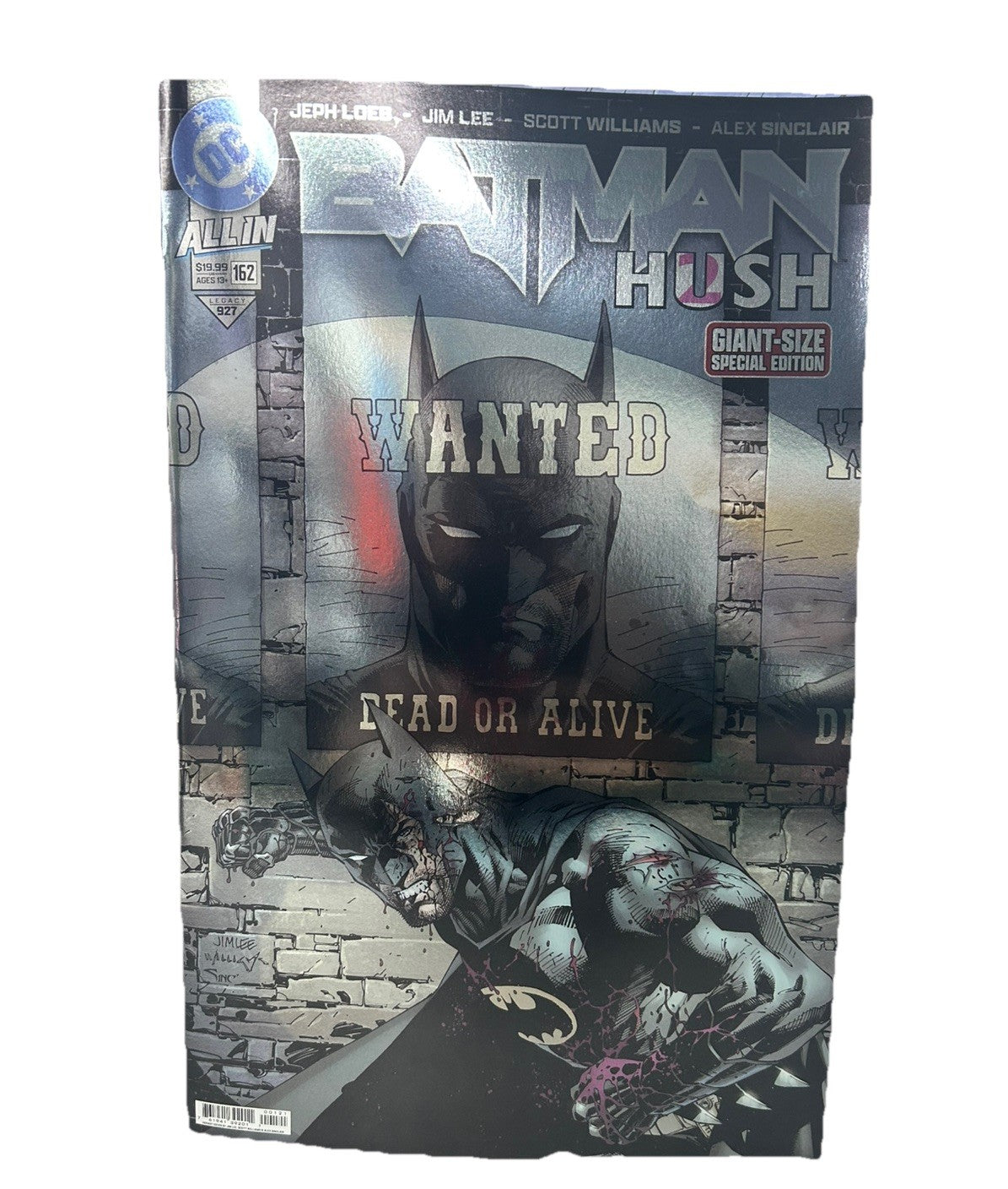 DC All In Batman Hush Giant Size #162 Foil