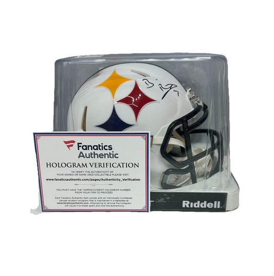 Ben Roethlisberger Pittsburgh Steelers Autographed Riddell AMP Speed Mini Helmet