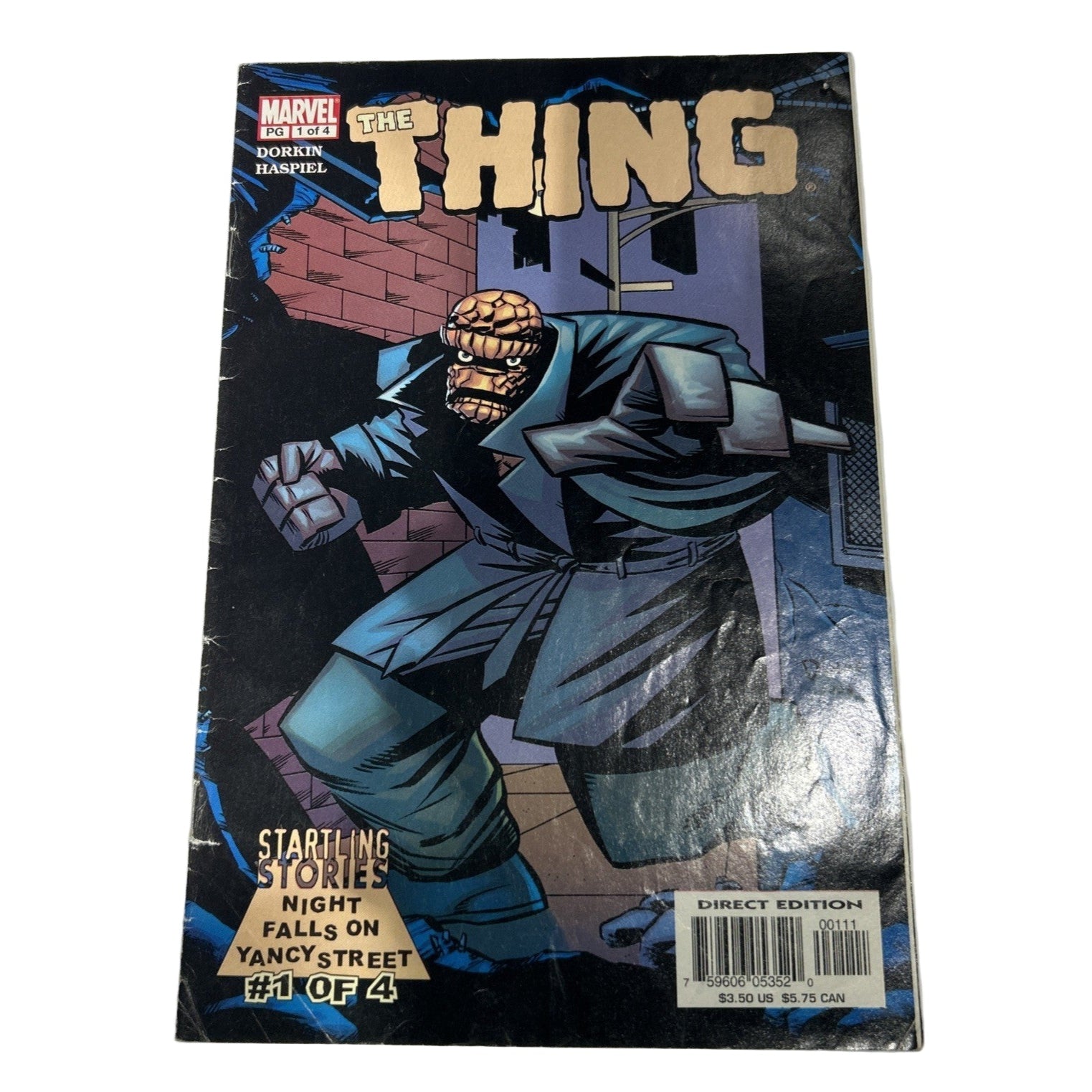 Marvel The Thing Startling Stories PG 1 Of 4
