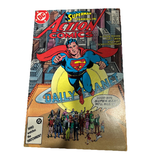DC Superman Starring In Action Comics #583 September 1986