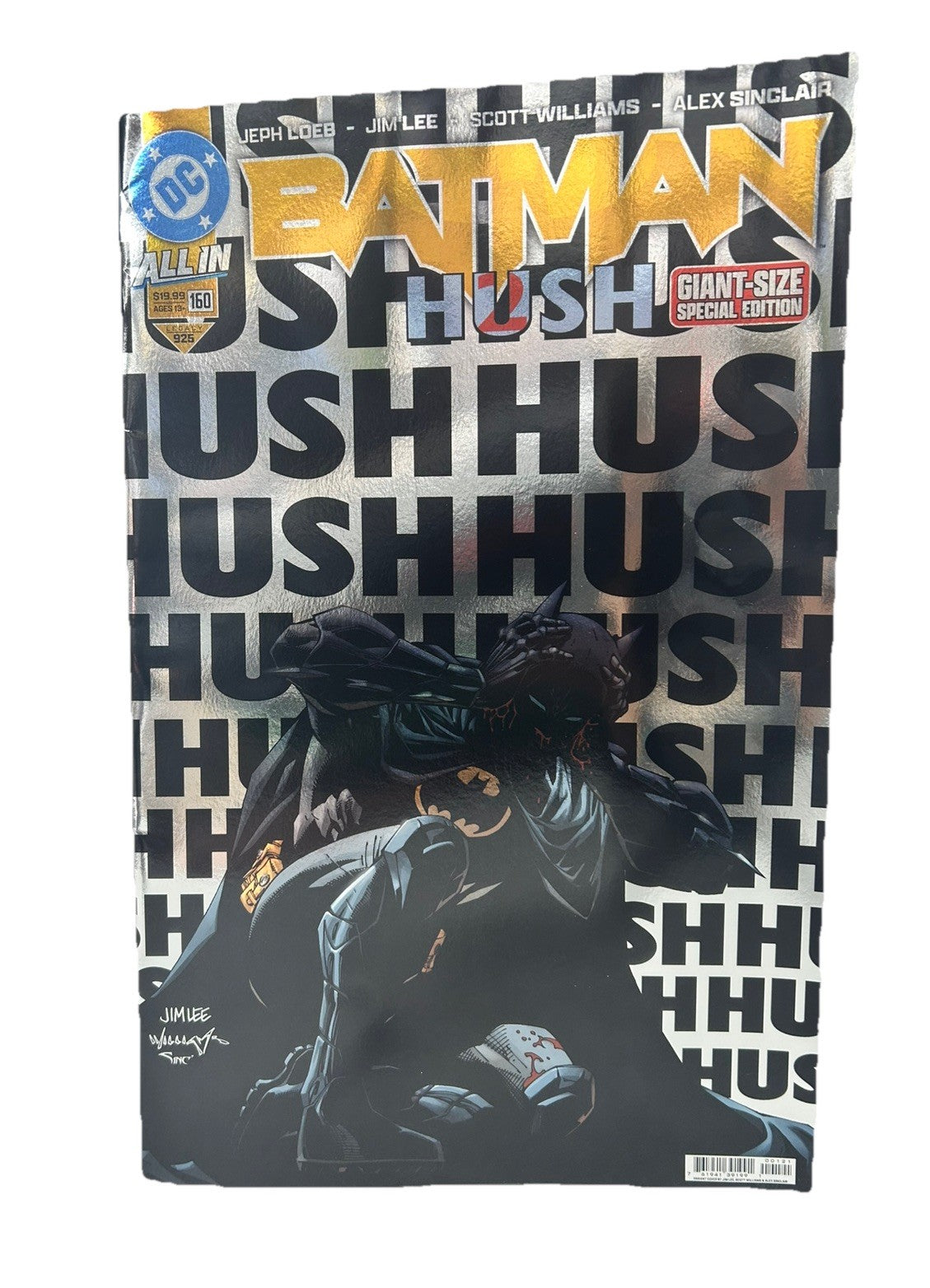 DC All In Batman Hush Giant Size #160 Foil