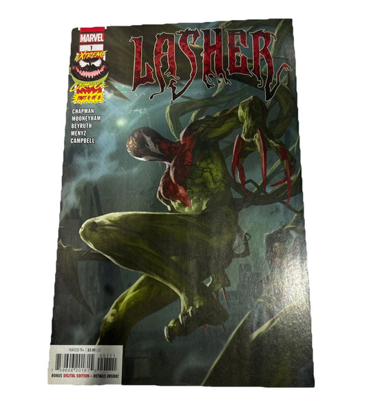 Marvel Extreme Carnage Part 4 Of 8 Lasher #1 2021