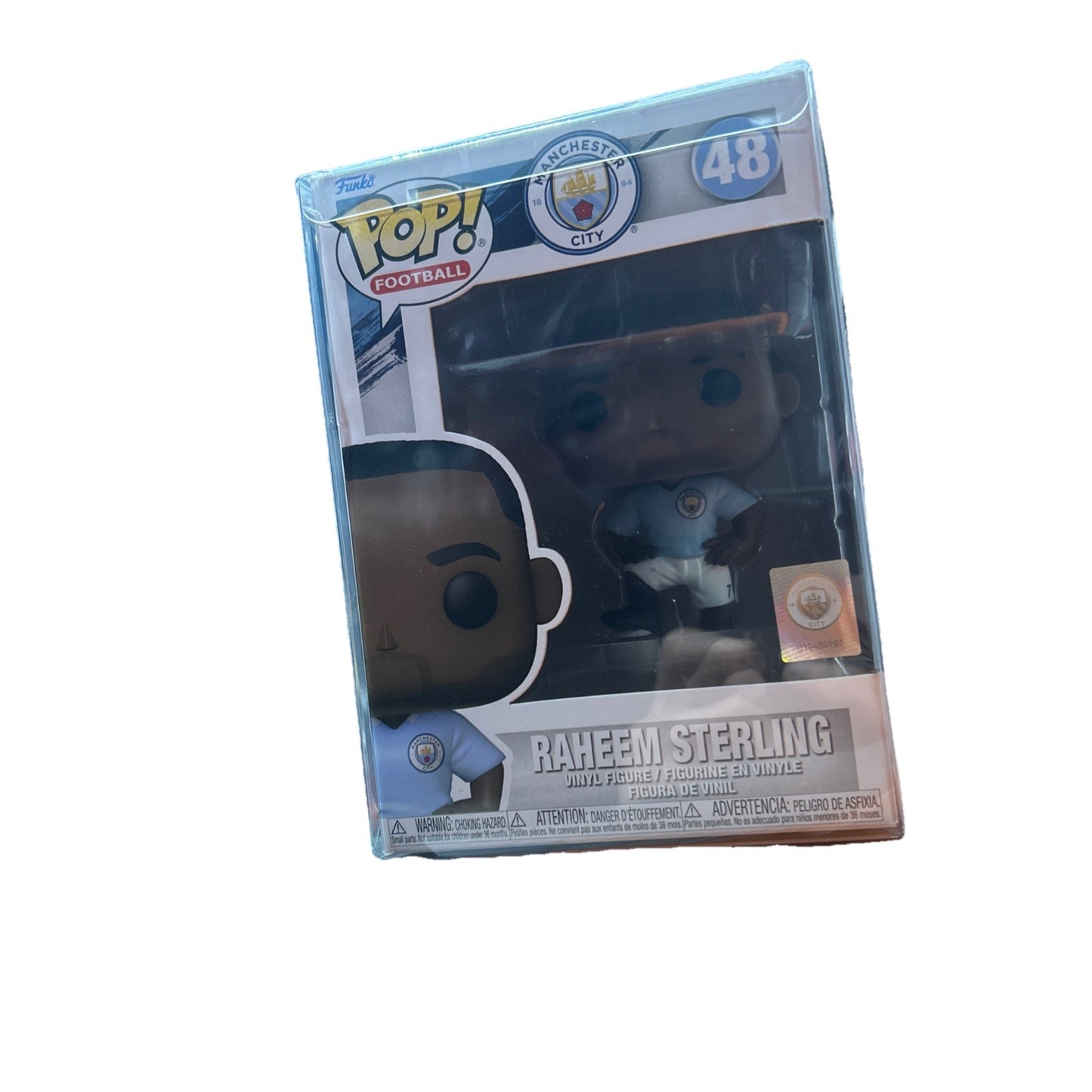 Funko Pop! Man City Raheem Sterling #48 Collectible Figure