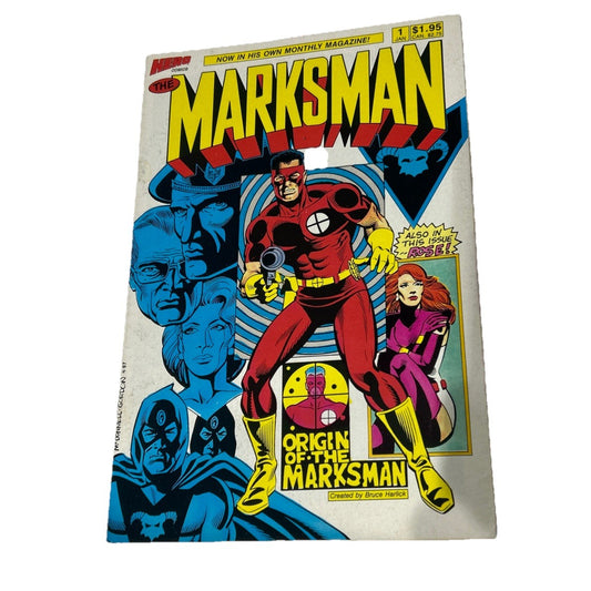 Hero Comics The Marksman #1 Origin Of The Marksman January 1987