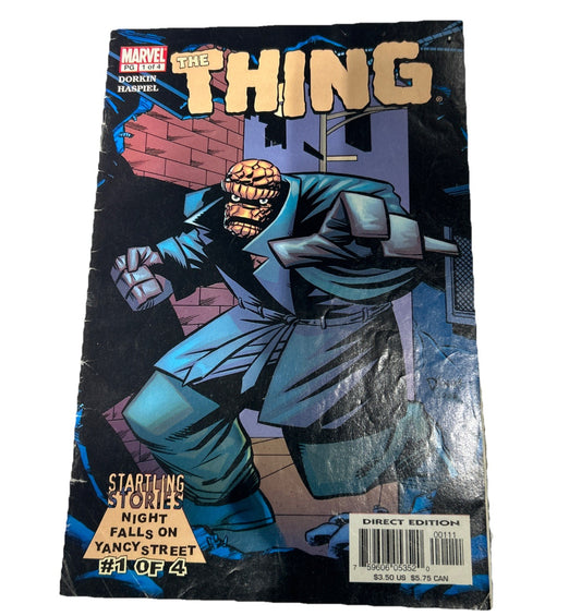Marvel The Thing PG 1 Of 4 Startling Stories