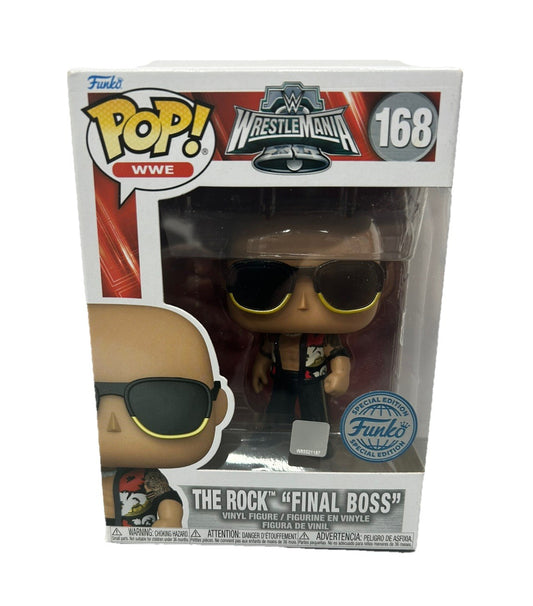 Funko Pop! WWE Wrestlemania #168 The Rock (Final Boss)