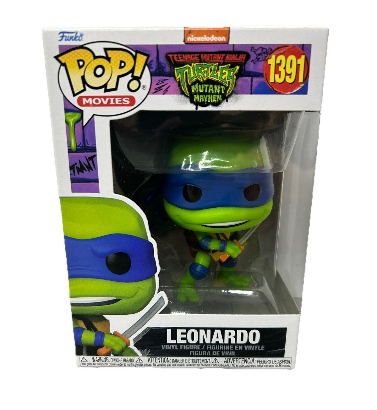 Funko Pop! Leonardo 1391 Teenage Mutant Ninja