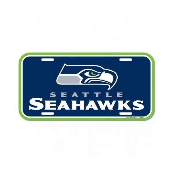 NFL Seattle Seahawks License Plate