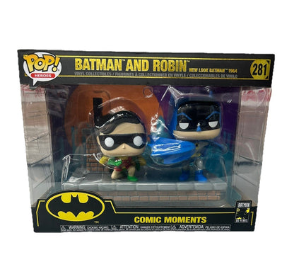 Funko Pop! Comic: Batman and Robin #281 1964 Moments Batman Collectible Figure