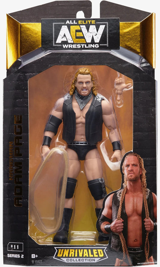 AEW Hangman Adam Page Unrivaled Series 2 Action Figure