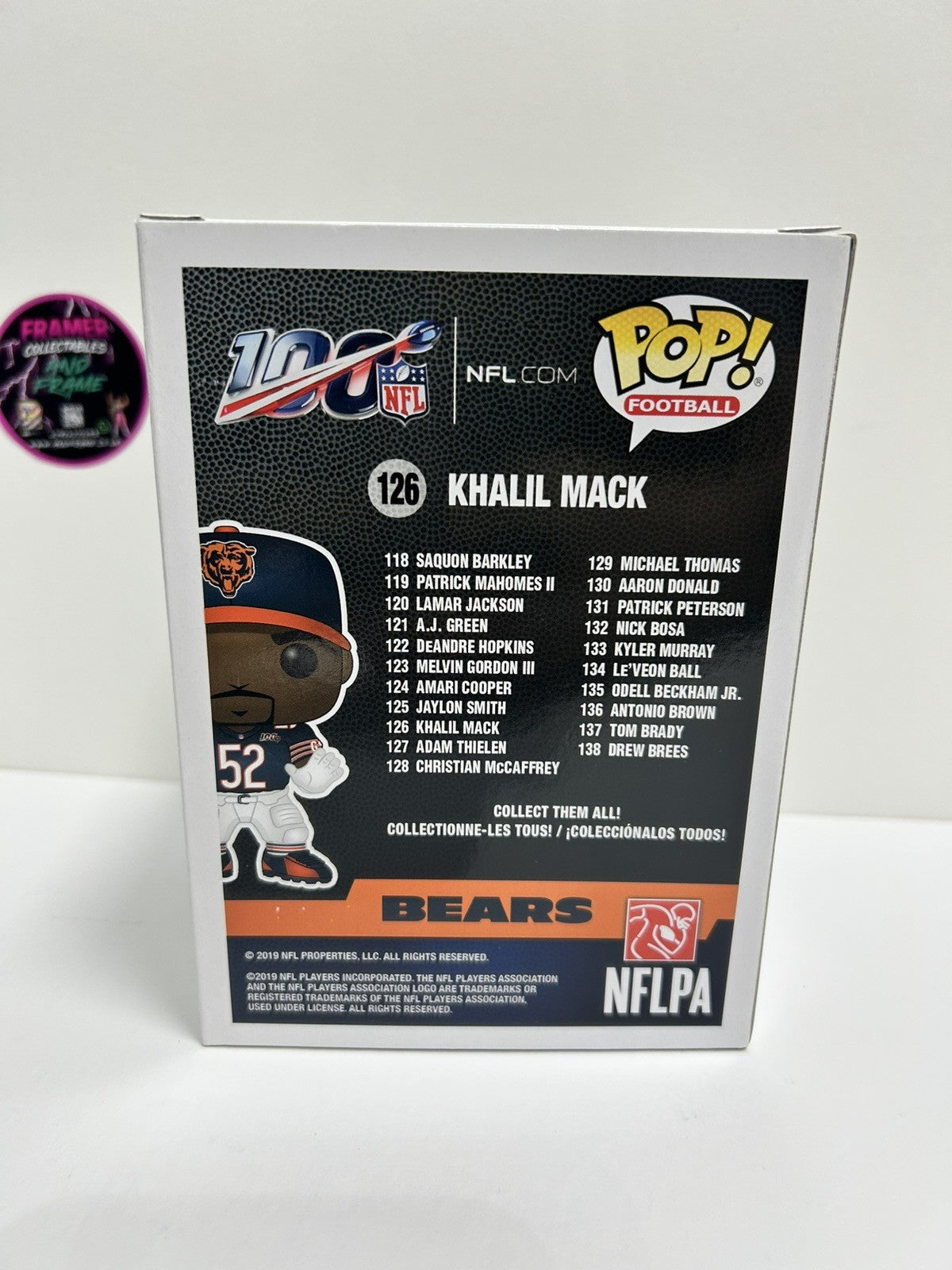 Funko Pop! NFL Khalil Mack - Chicago Bears #126