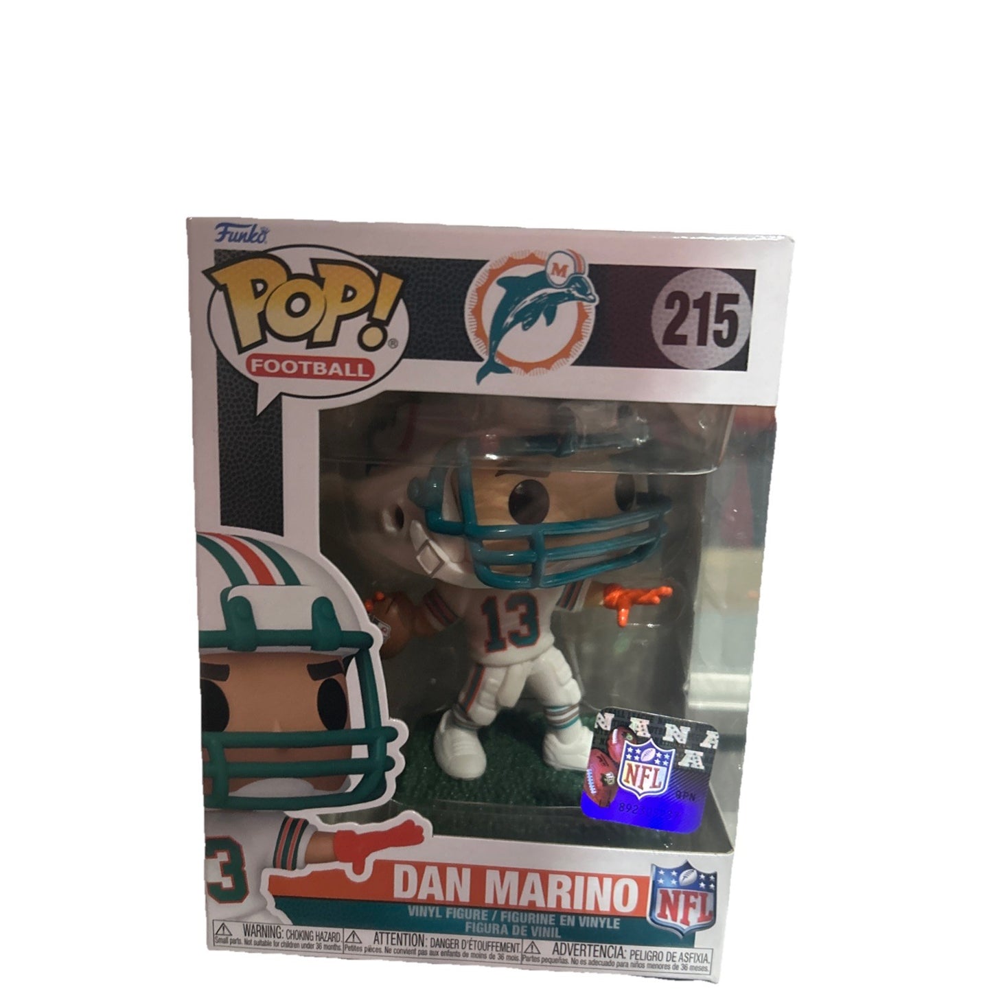 Funko Pop! NFL Legends Miami Dolphins - Dan Marino Vinyl Action Figure #215