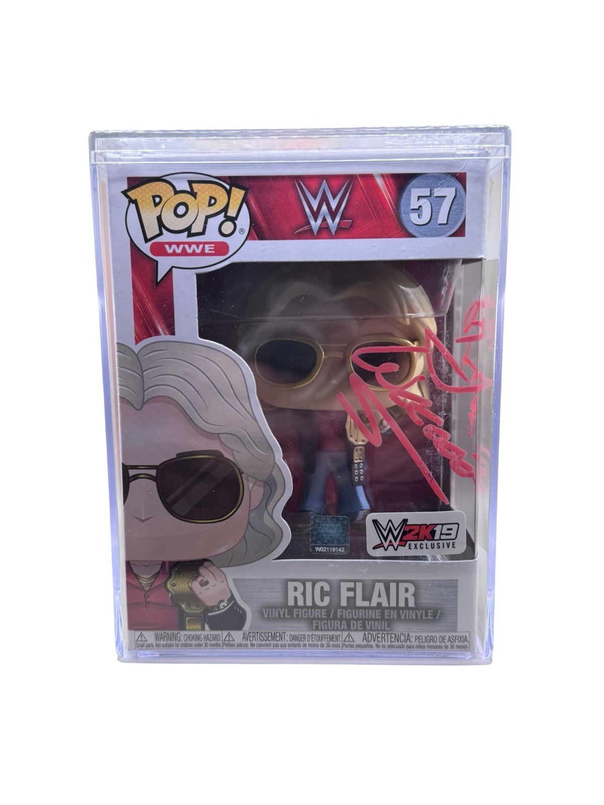 Funko Pop! Signed WWE Ric Flair Collectable Figure