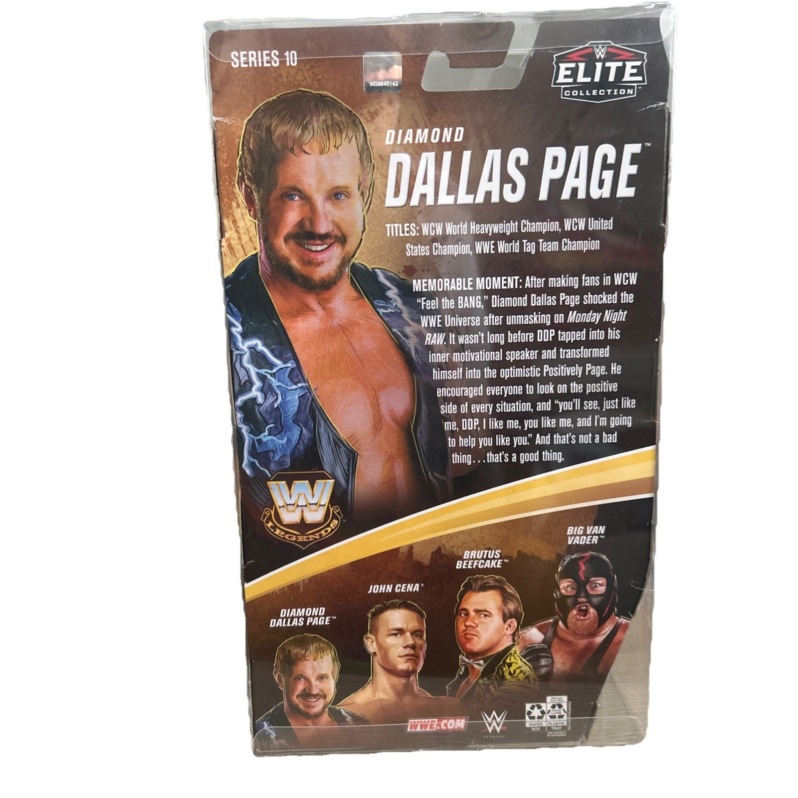 WWE Elite Series 10 Diamond Dallas Page Mattel Action Figure