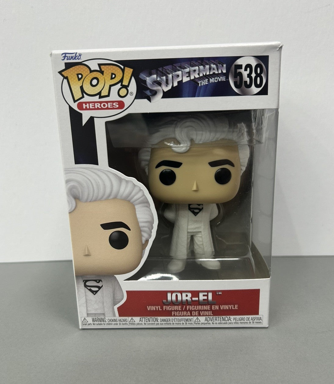 Funko Pop! Heroes Superman The Movie #538 Jor-El